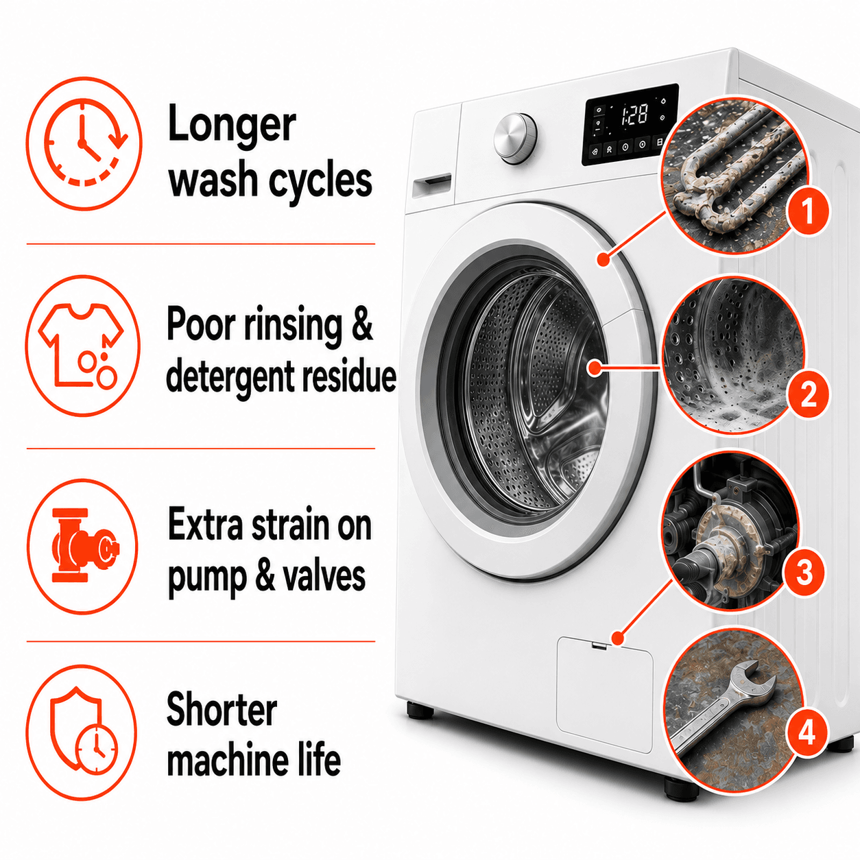 WashDX 2 box pack for washing machines and geysers