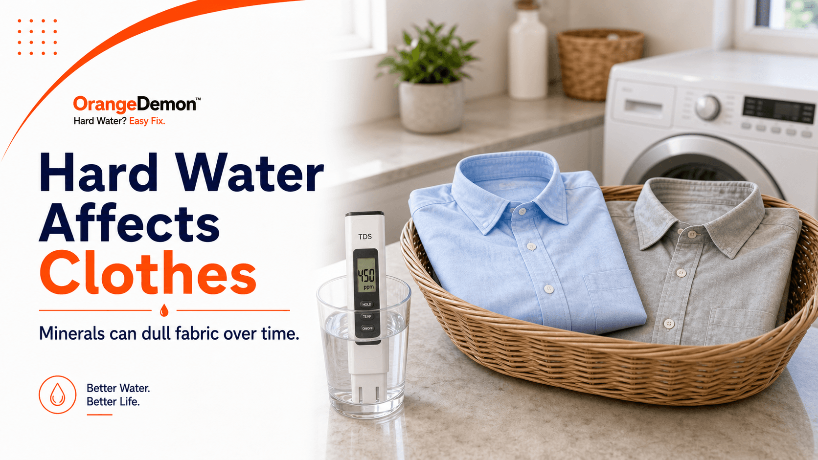 How Hard Water Affects Your Clothes Over Time