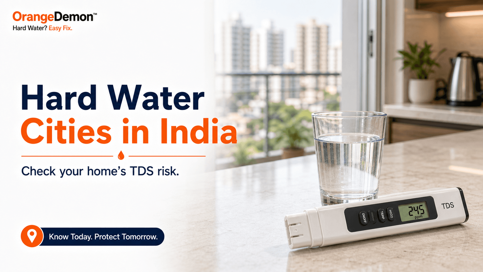 Mysuru household appliance check for kettle film, washing-machine residue, geyser scale, showerhead deposits, and storage.