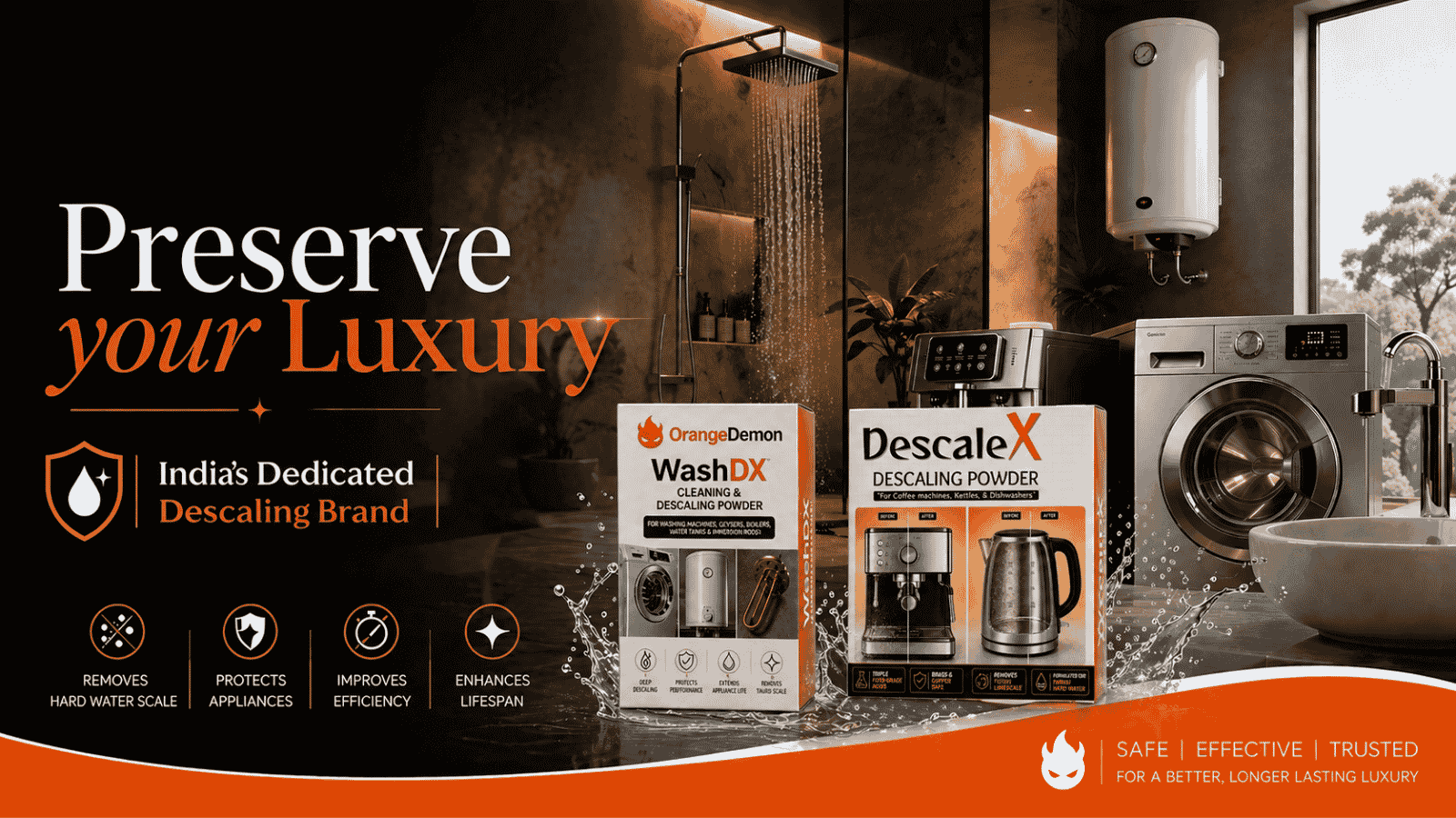 Borewell Water and Appliance Scale: Why Normal Cleaners Fail