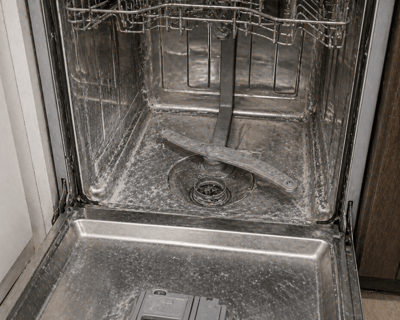 Dishwasher Leaving White Powder on Utensils: Detergent Problem or Hard Water?
