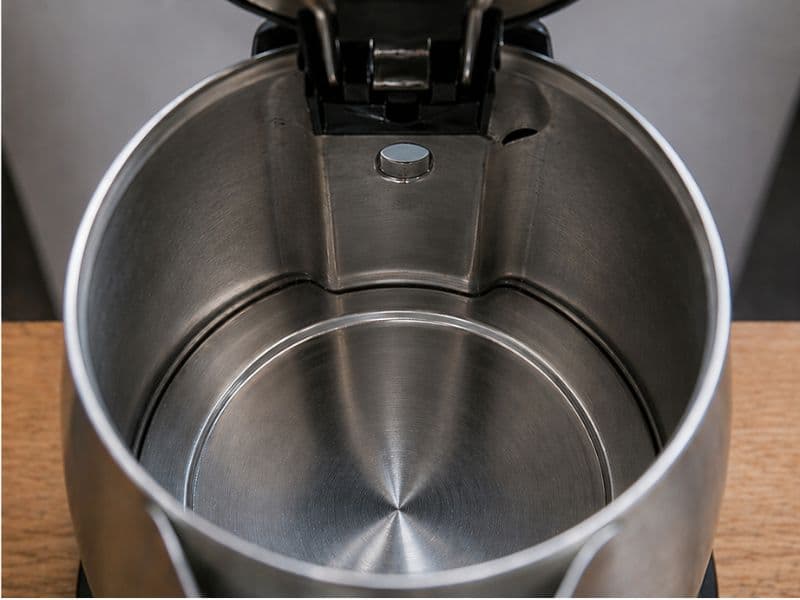 Clean kettle after using OrangeDemon descaler