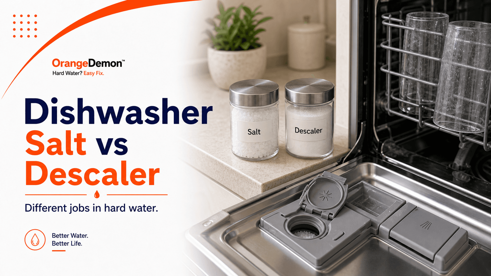 Dishwasher Salt vs Descaler in India: What Is the Difference