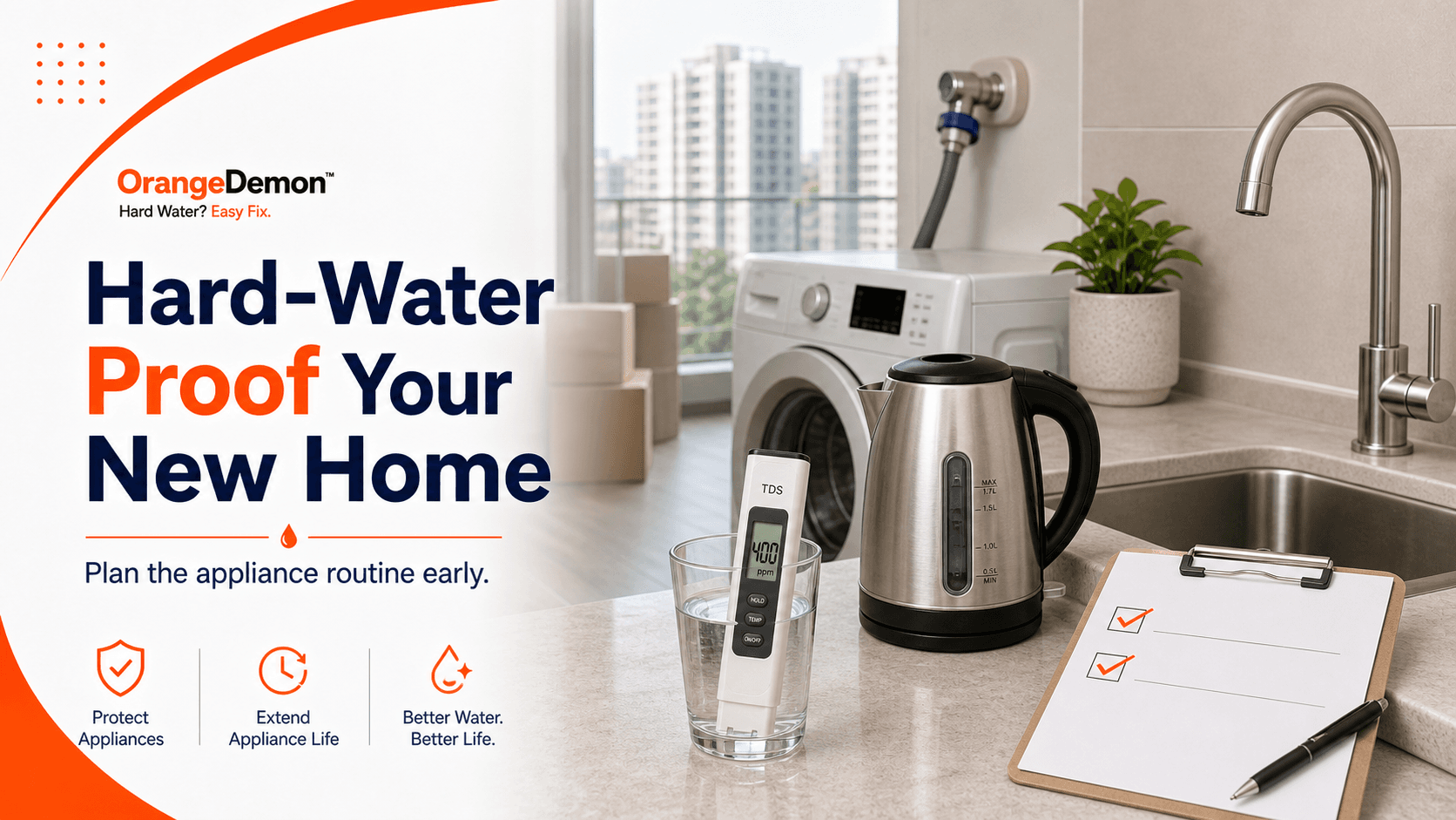 Hard Water-Proofing Your New Home Before Moving In