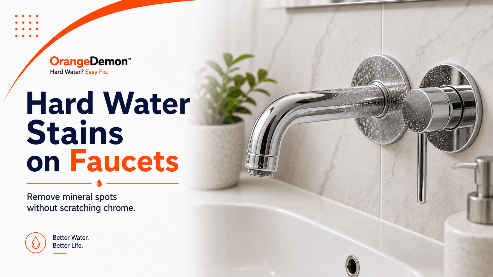 Hard Water Stains on Faucets: A Complete Removal and Prevention Guide