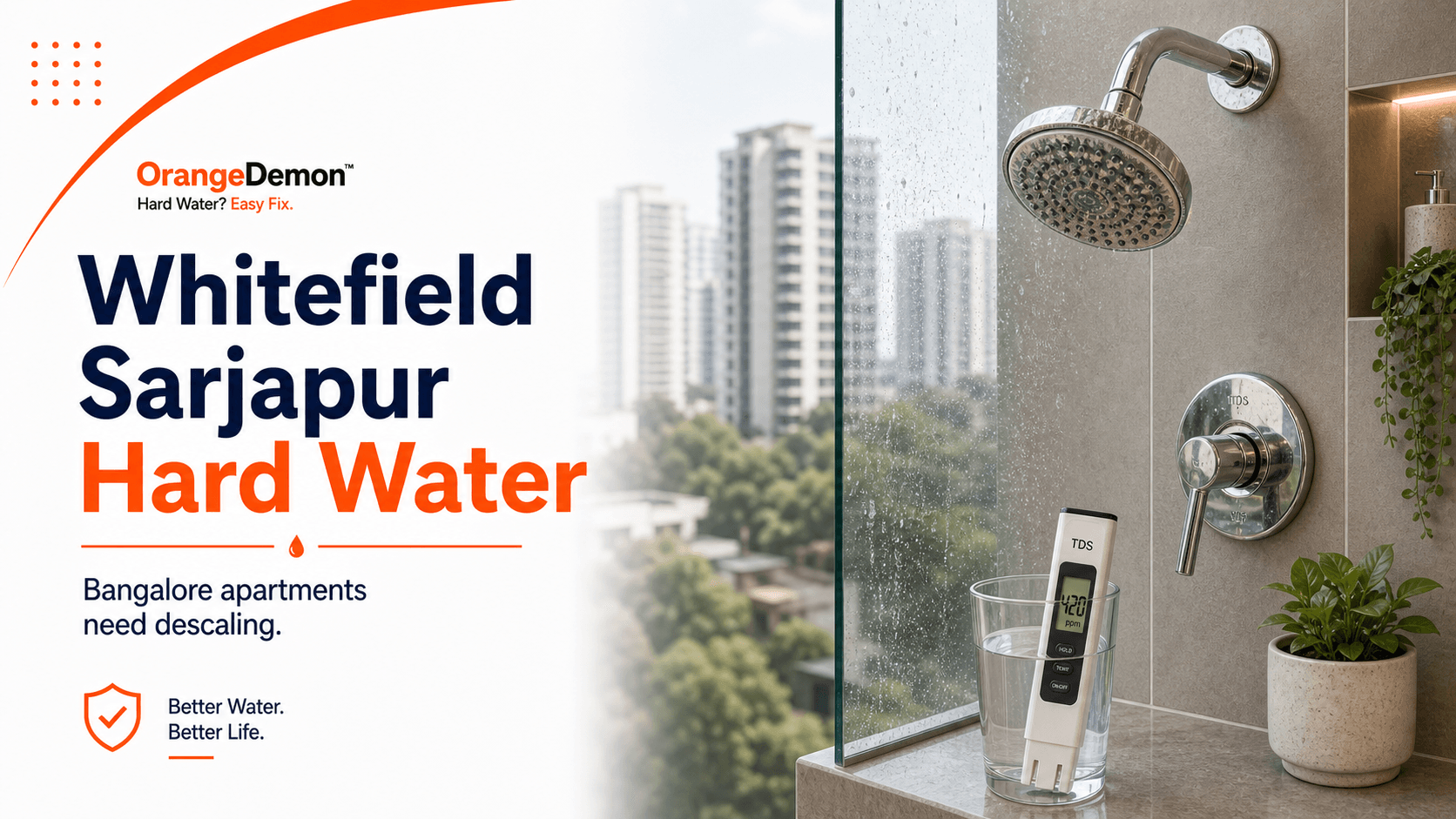 Hard Water in Whitefield, Sarjapur, and Electronic City: Bengaluru's Apartment Water Reality