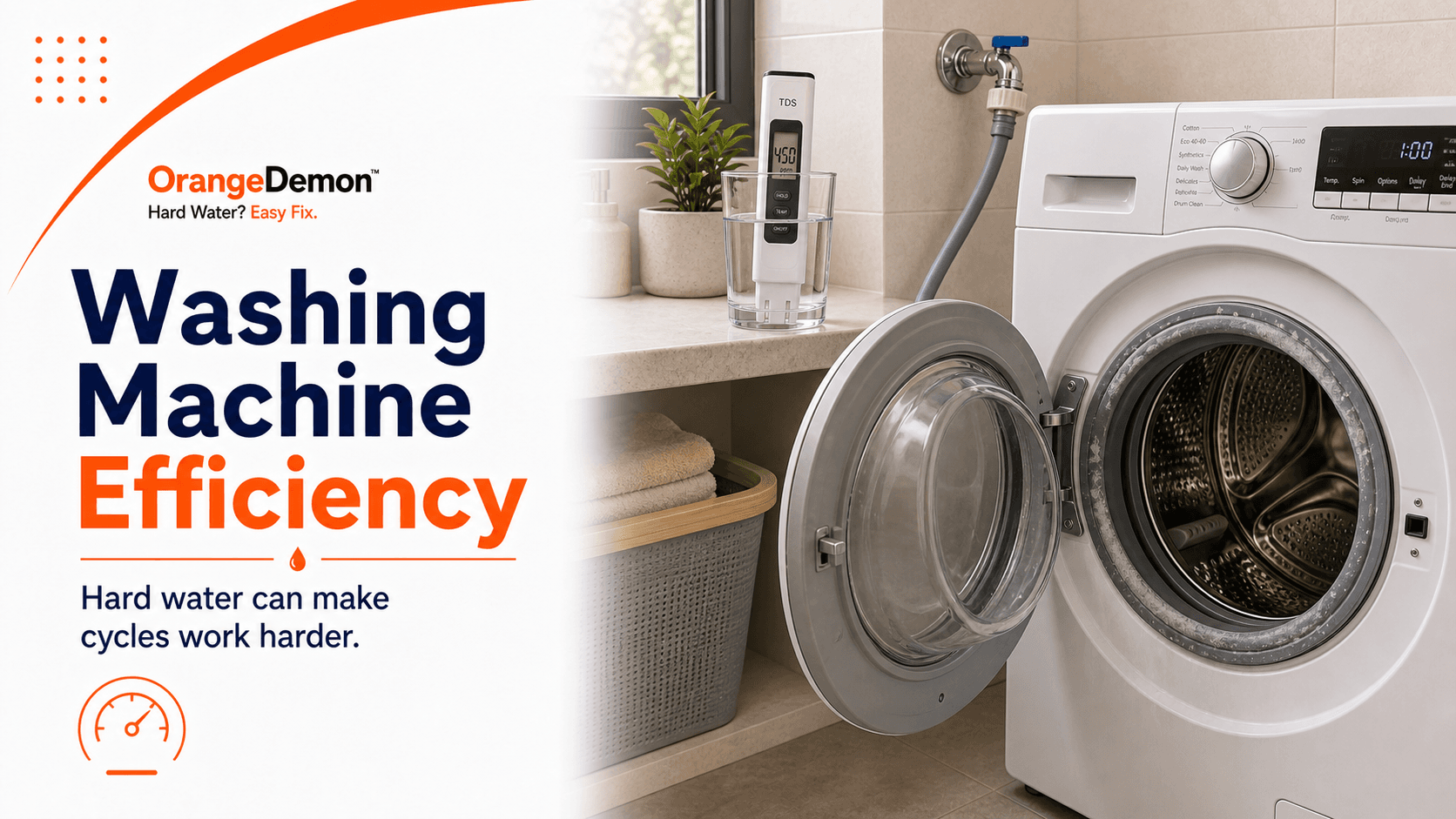Hard Water and Your Washing Machine: Why It Runs Less Efficiently Every Year