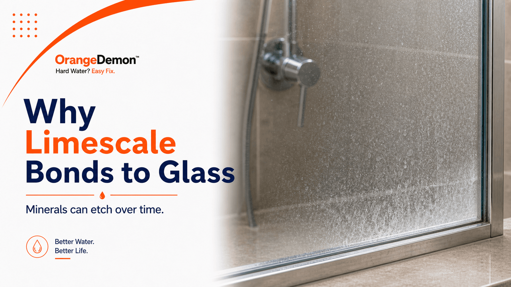 Why Limescale Bonds to Glass Permanently (And How to Break It)